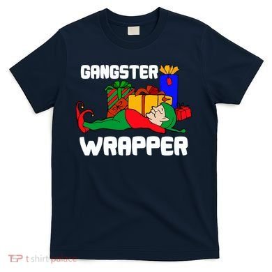 Gangster Wrapper Elf Gift Wrapping T-Shirt