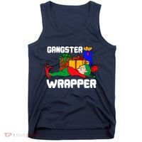 Gangster Wrapper Elf Gift Wrapping Tank Top thumb 0