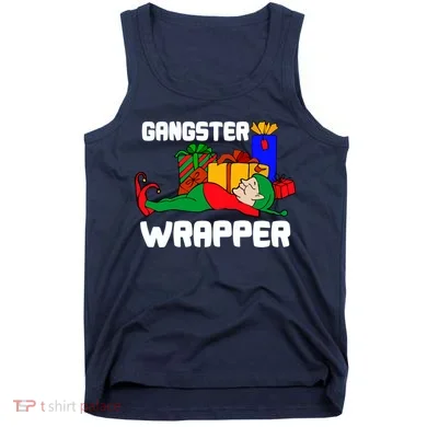 Gangster Wrapper Elf Gift Wrapping Tank Top