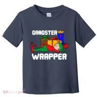 Gangster Wrapper Elf Gift Wrapping Toddler T-Shirt thumb 0