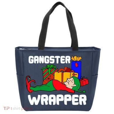 Gangster Wrapper Elf Gift Wrapping Tote Bag