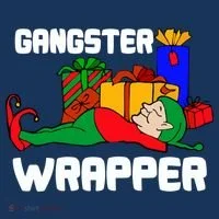Gangster Wrapper Elf Gift Wrapping Tote Bag thumb 4