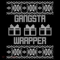 Gangster Wrapper Ugly Christmas Backpack thumb 2