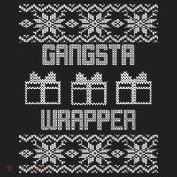 Gangster Wrapper Ugly Christmas Beanie thumb 2