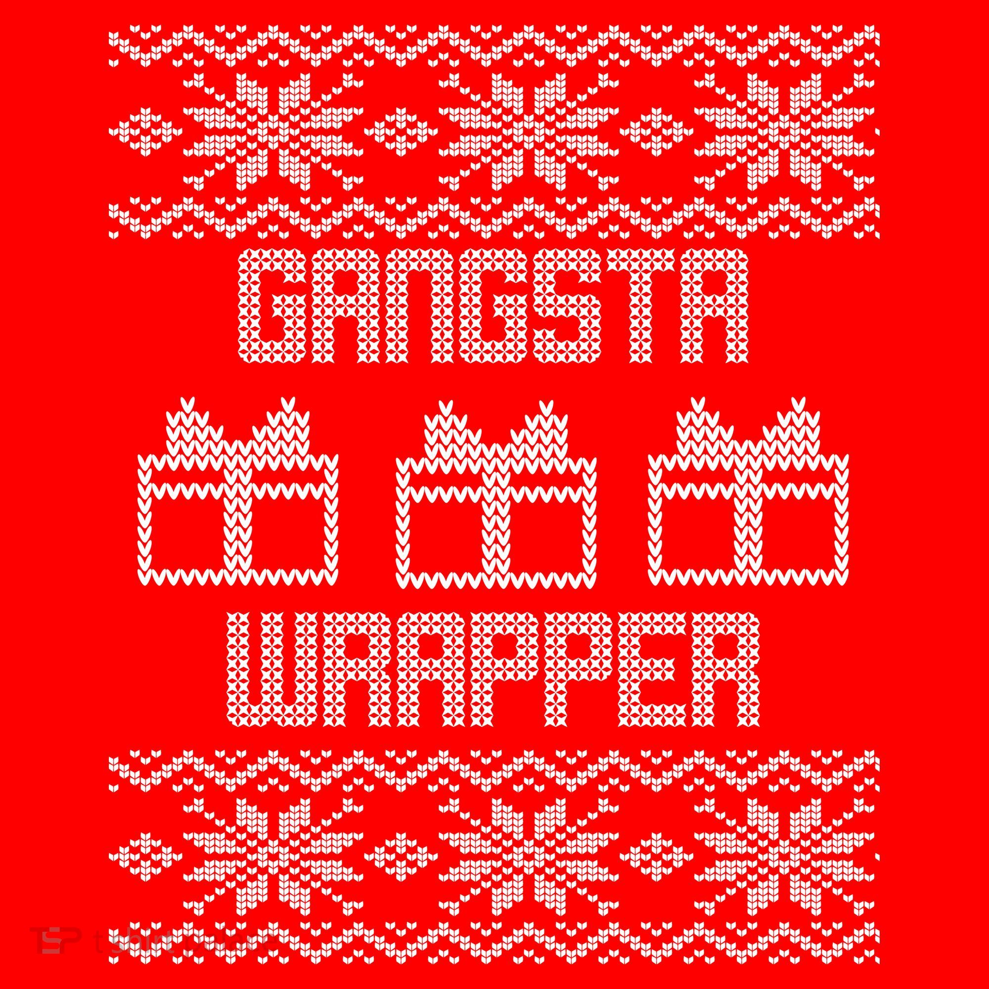 Gangster Wrapper Ugly Christmas Hoodie
