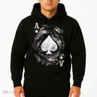 Grunge Ace Of Spades Hoodie thumb 2