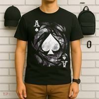 Grunge Ace Of Spades T-Shirt thumb 6