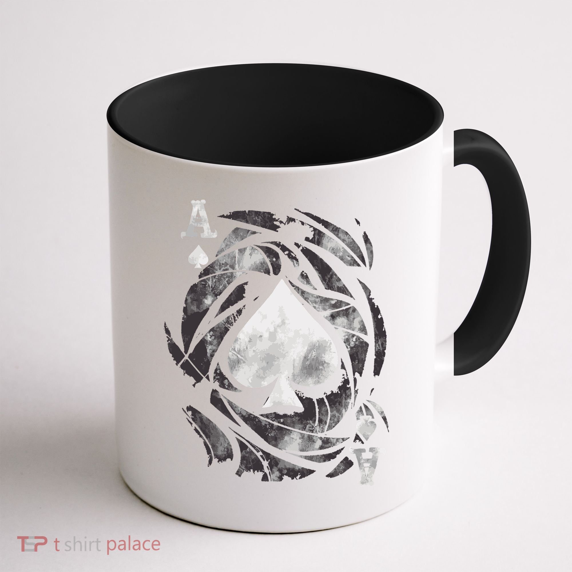Grunge Ace Of Spades Coffee Mug