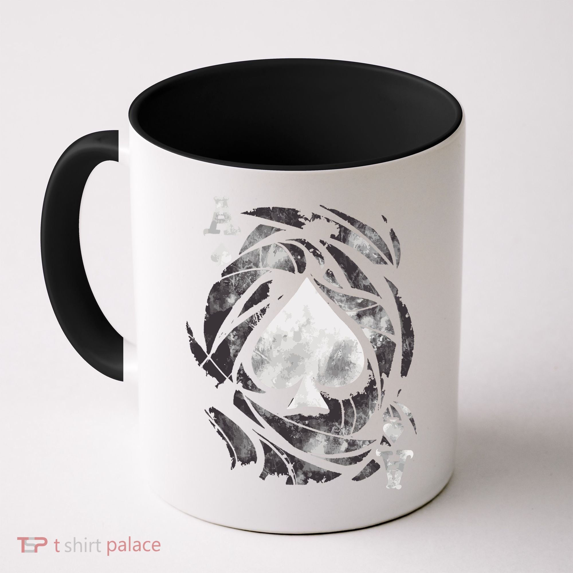 Grunge Ace Of Spades Coffee Mug