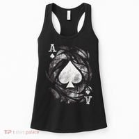 Grunge Ace Of Spades Women's Tank Top thumb 0