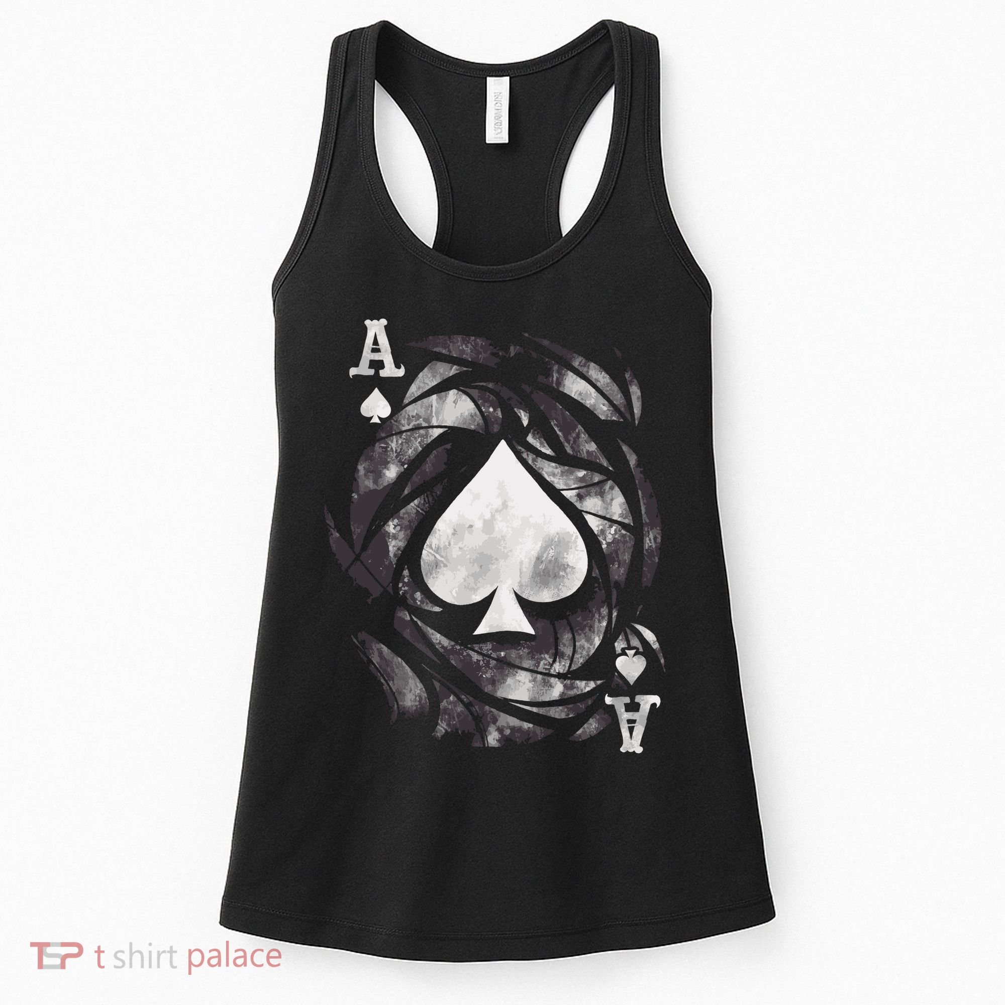Grunge Ace Of Spades Women's Tank Top