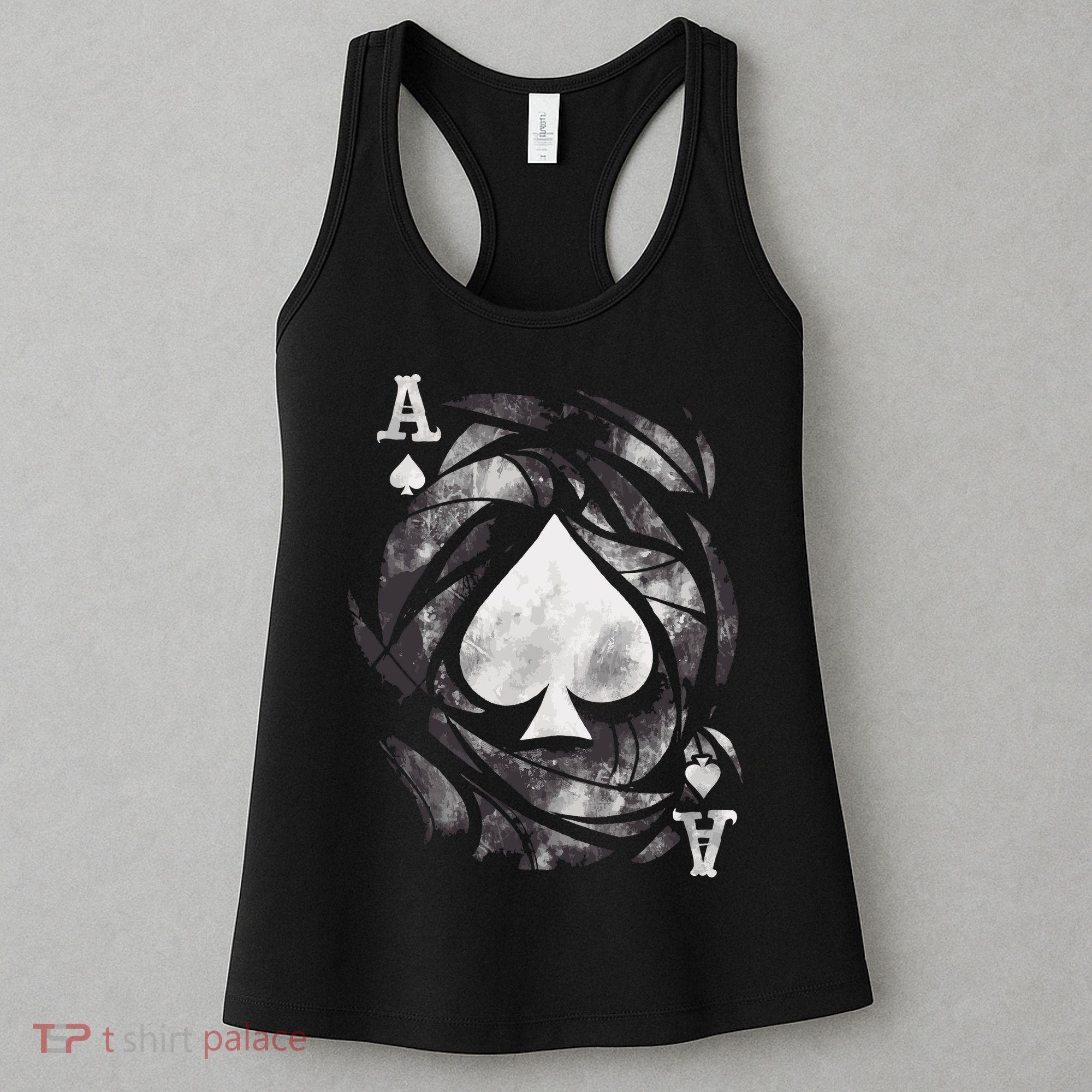 Grunge Ace Of Spades Women's Tank Top