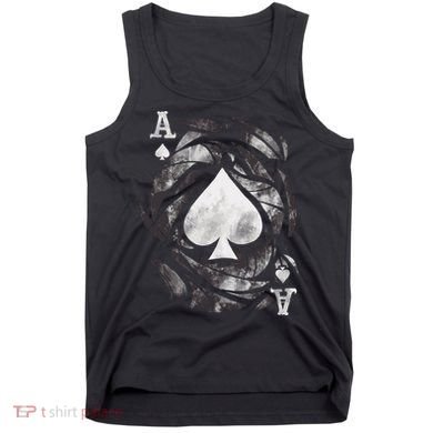 Grunge Ace Of Spades Tank Top