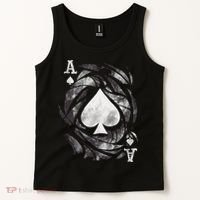 Grunge Ace Of Spades Tank Top thumb 2