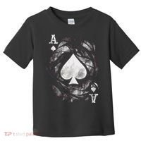 Grunge Ace Of Spades Toddler T-Shirt thumb 0