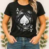 Grunge Ace Of Spades Women's T-Shirt thumb 2
