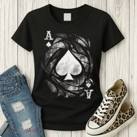 Grunge Ace Of Spades Women's T-Shirt thumb 3