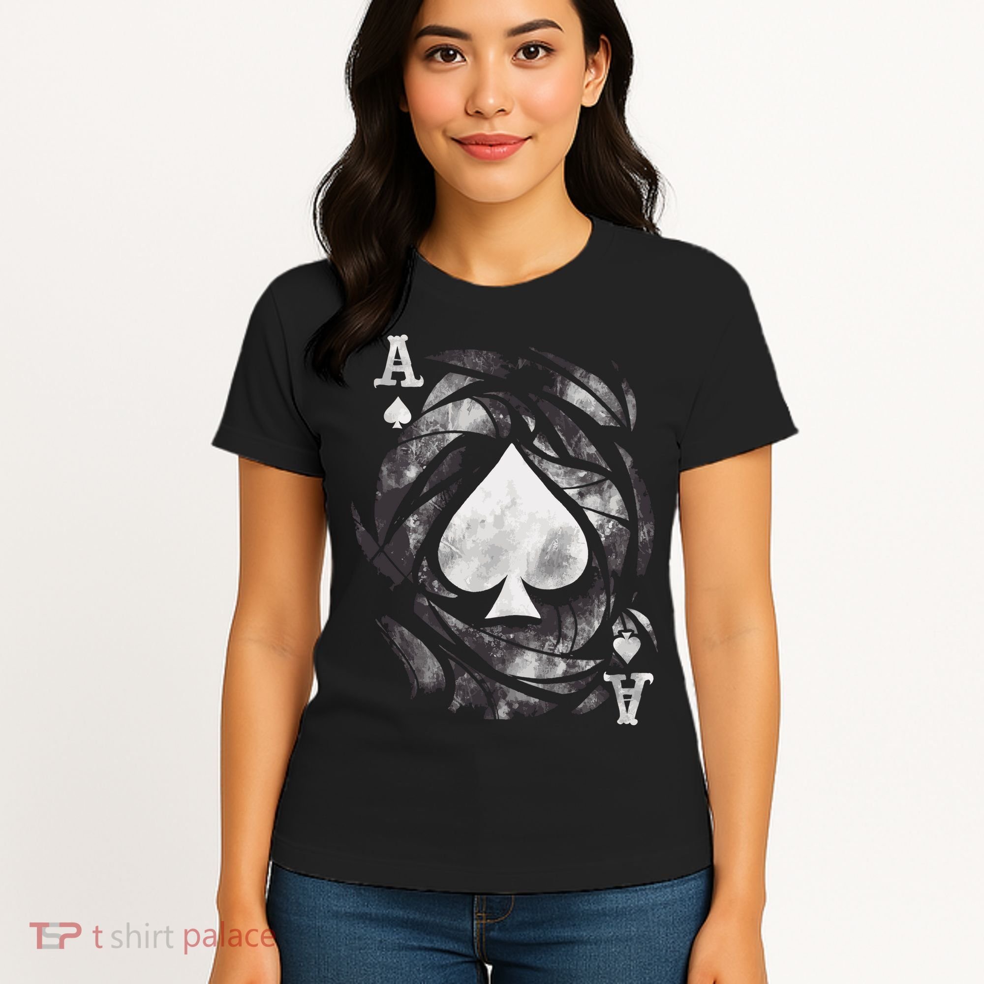 Grunge Ace Of Spades Women's T-Shirt