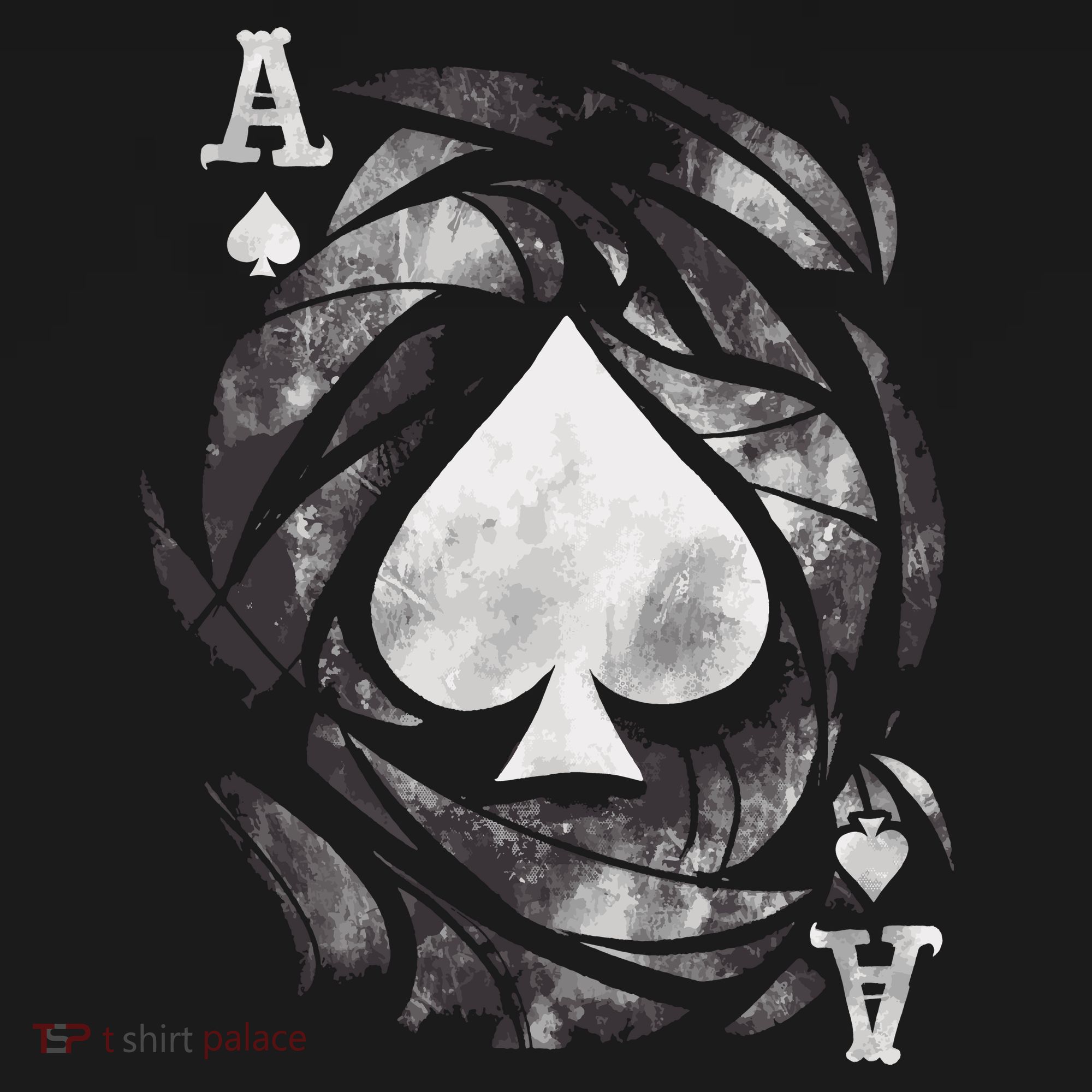 Grunge Ace Of Spades Women's T-Shirt