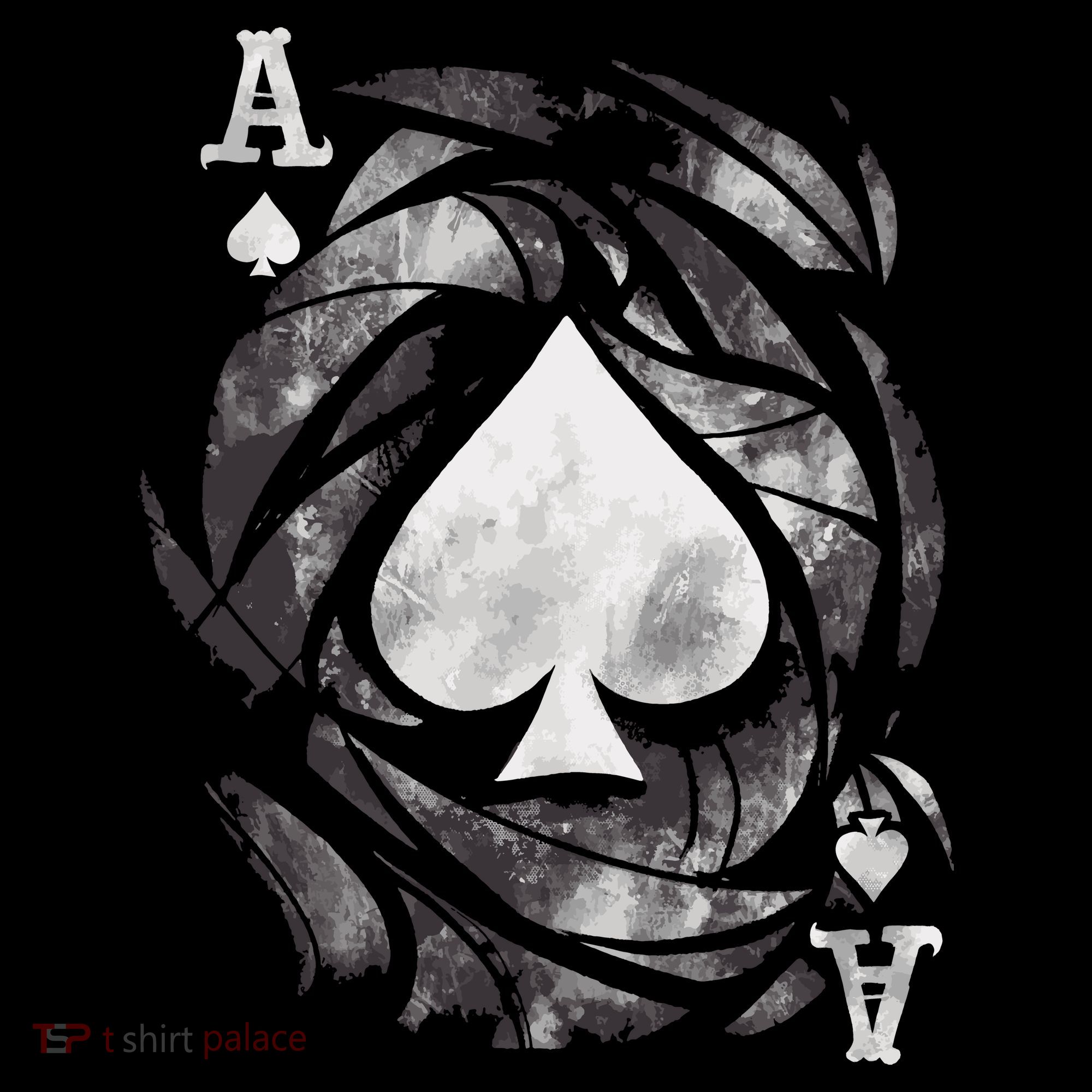 Grunge Ace Of Spades Kids Sweatshirt