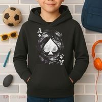 Grunge Ace Of Spades Kids Hoodie thumb 2
