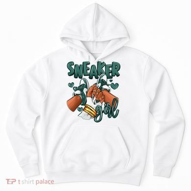 Girl Afro Oxidized Green 4s Matching Hoodie