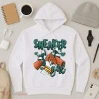 Girl Afro Oxidized Green 4s Matching Hoodie thumb 3