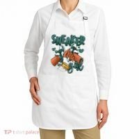 Girl Afro Oxidized Green 4s Matching Apron thumb 2
