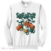 Girl Afro Oxidized Green 4s Matching Sweatshirt thumb 0