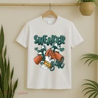 Girl Afro Oxidized Green 4s Matching T-Shirt thumb 2