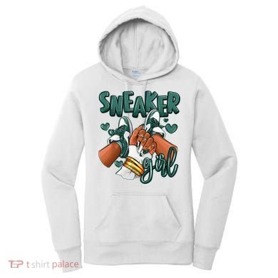 Girl Afro Oxidized Green 4s Matching Women's Hoodie