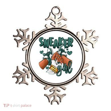 Girl Afro Oxidized Green 4s Matching Ornament