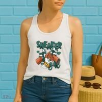 Girl Afro Oxidized Green 4s Matching Women's Tank Top thumb 2