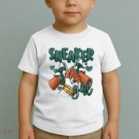 Girl Afro Oxidized Green 4s Matching Toddler T-Shirt thumb 2