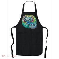 Gamer Axolotl Polka Dot Video Games Day Headphone Apron thumb 0