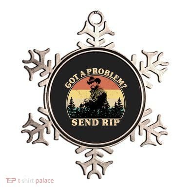 Got A Problem Send Rip Ornament