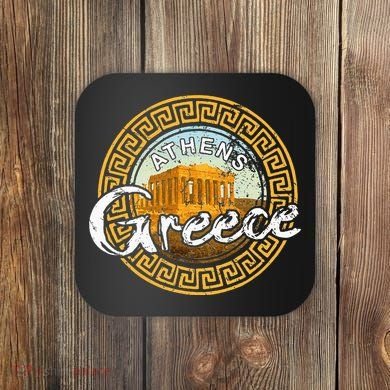 Greece Athens Parthenon Acropolis Coaster