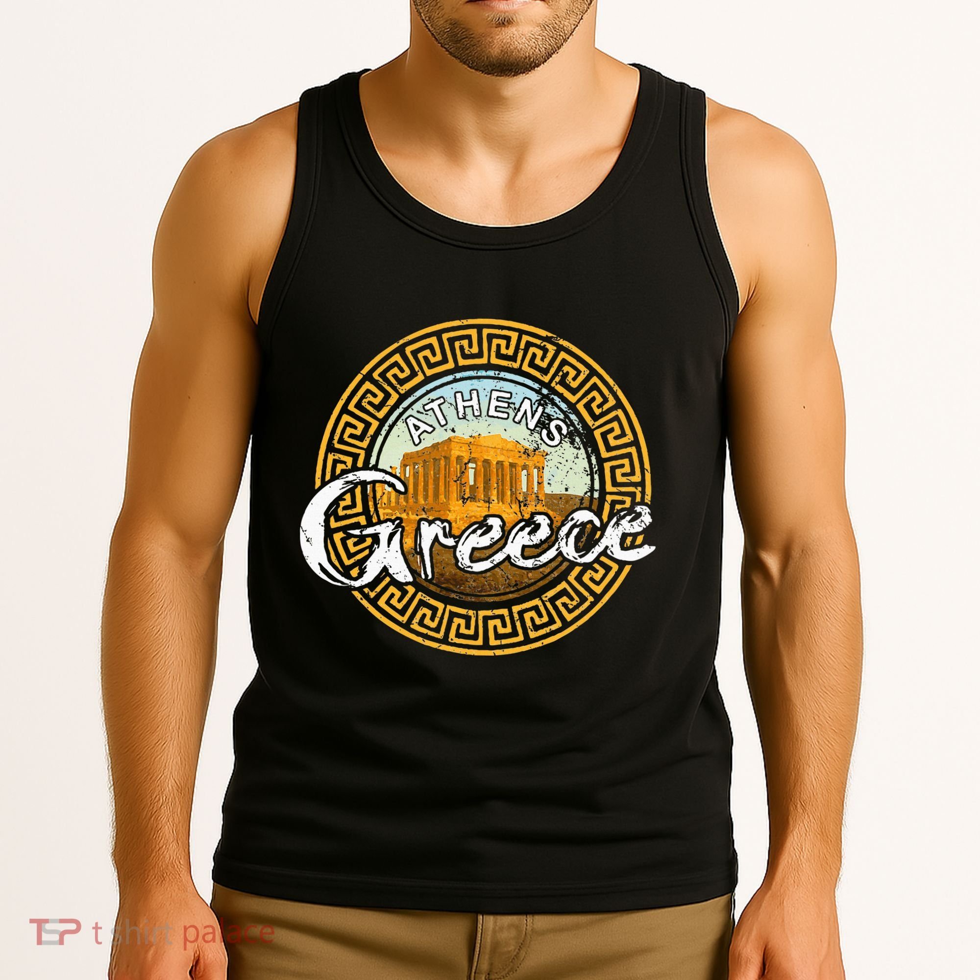 Greece Athens Parthenon Acropolis Tank Top