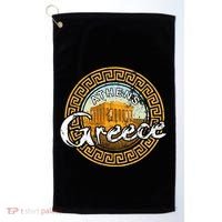 Greece Athens Parthenon Acropolis Golf Towel thumb 0