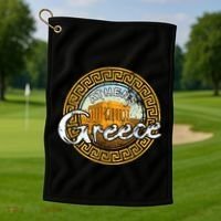 Greece Athens Parthenon Acropolis Golf Towel thumb 1