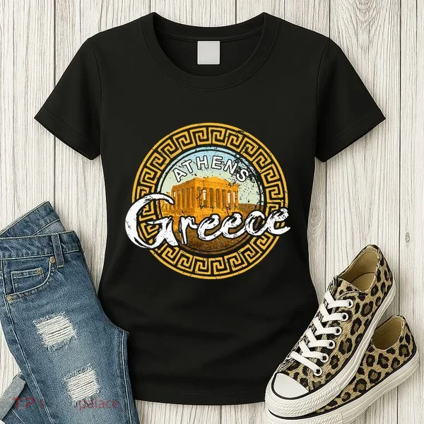 Greece Athens Parthenon Acropolis Women's T-Shirt