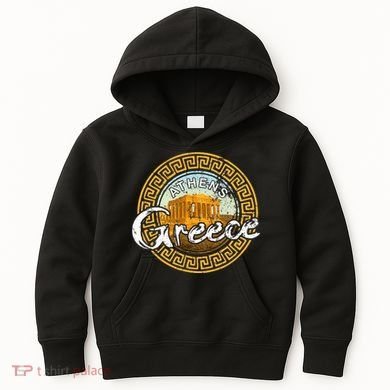 Greece Athens Parthenon Acropolis Kids Hoodie