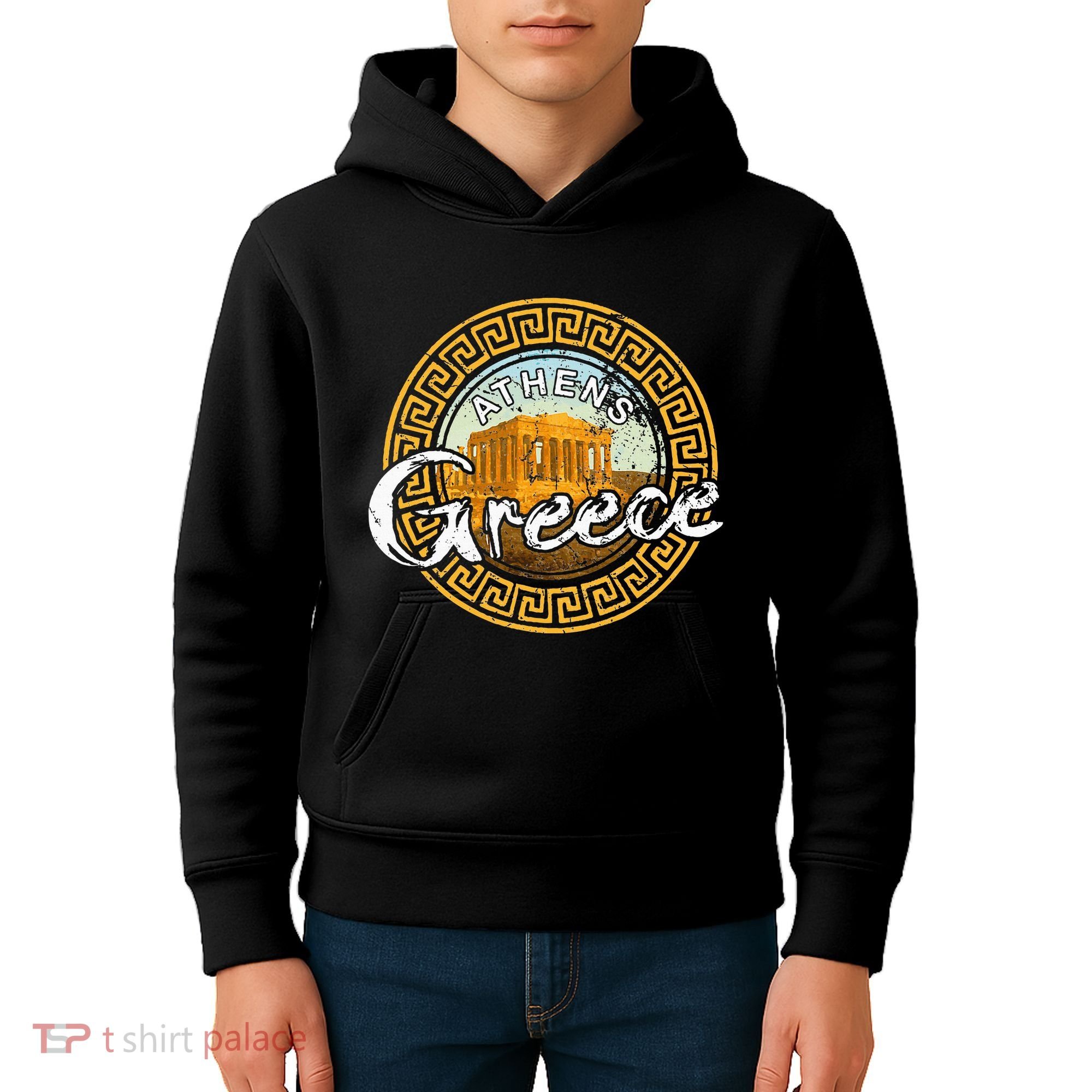 Greece Athens Parthenon Acropolis Kids Hoodie