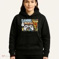 Gaming And Pizza Lover Fan Hoodie thumb 5