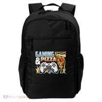 Gaming And Pizza Lover Fan Backpack thumb 0