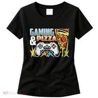 Gaming And Pizza Lover Fan Women's T-Shirt thumb 0