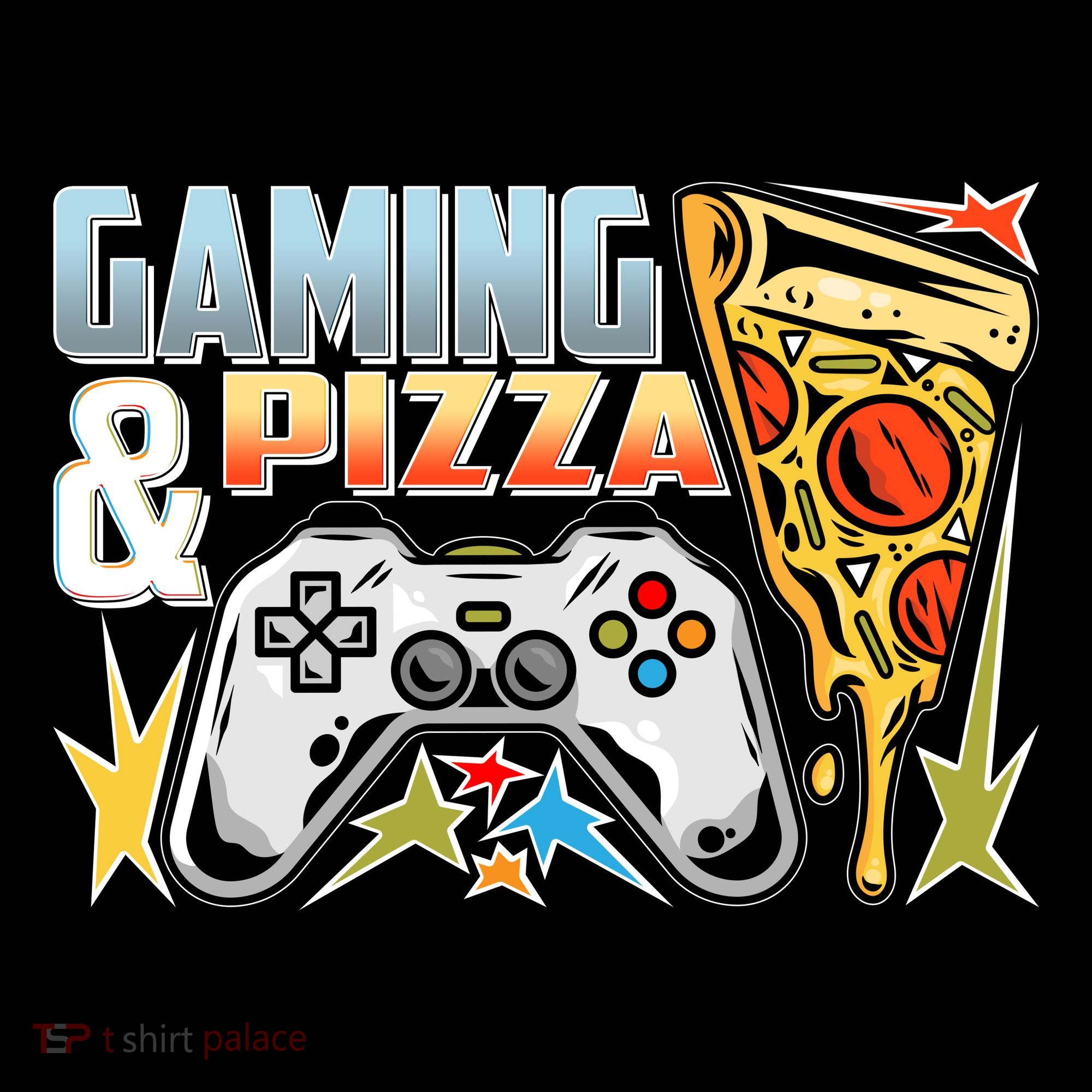 Gaming And Pizza Lover Fan Kids Sweatshirt