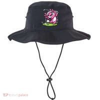 Golfer Axolotl Playing Golf, Golf Player Sports Bucket Hat thumb 0
