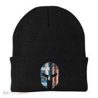 Greek American Pride Greece Spartan Helmet Beanie thumb 0