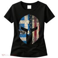 Greek American Pride Greece Spartan Helmet Women's T-Shirt thumb 0